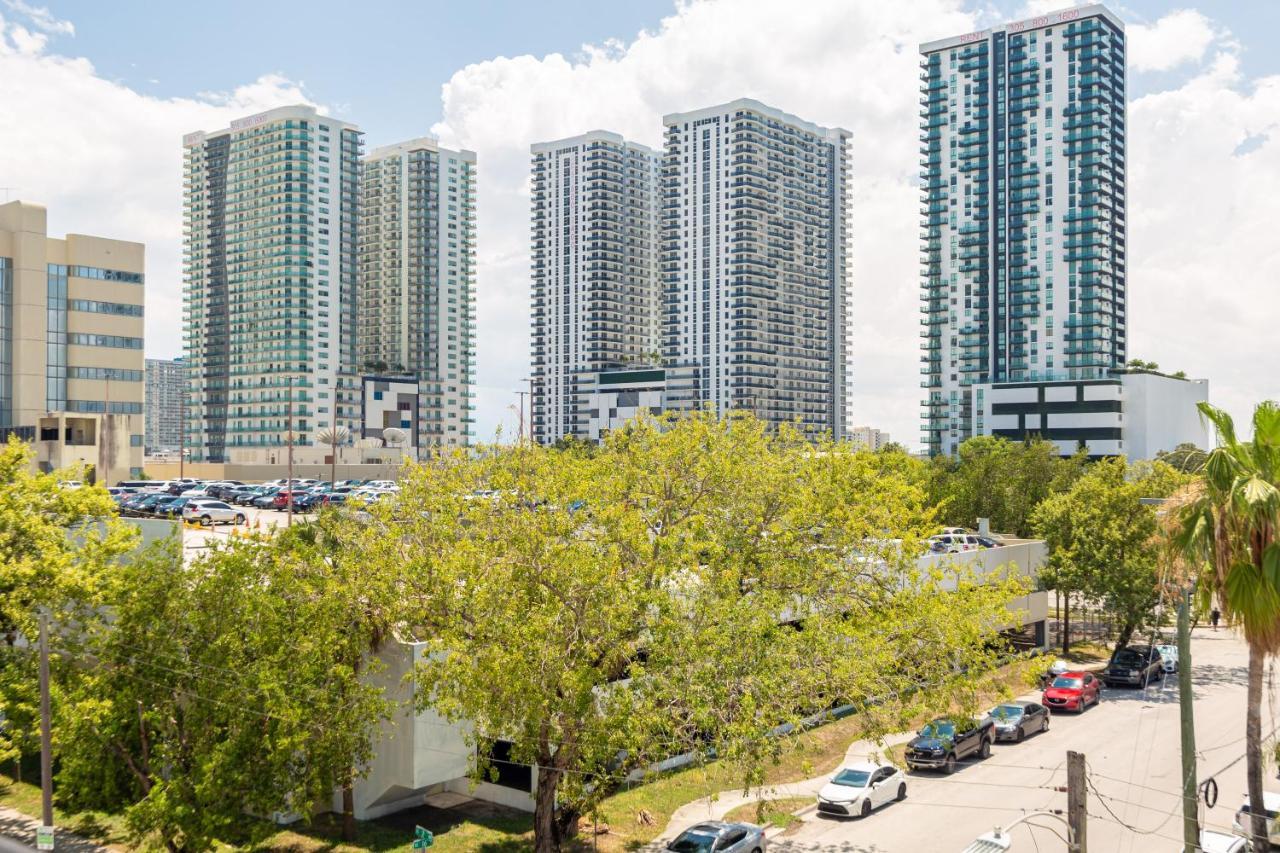 Home Miami Downtown With Balcony - 5 Minutes From Wynwood & Port - Art District Near Beach Exterior photo